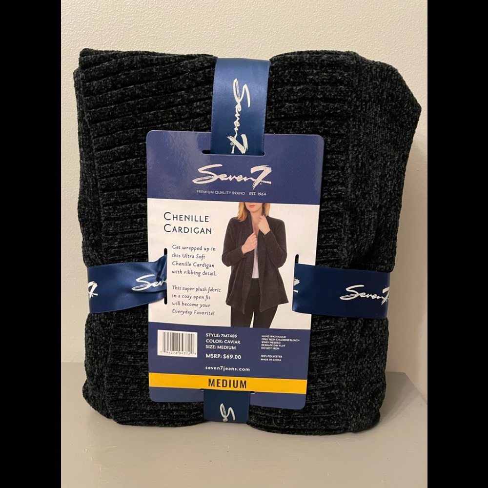 NWT Seven Jeans Chenille Cardigan